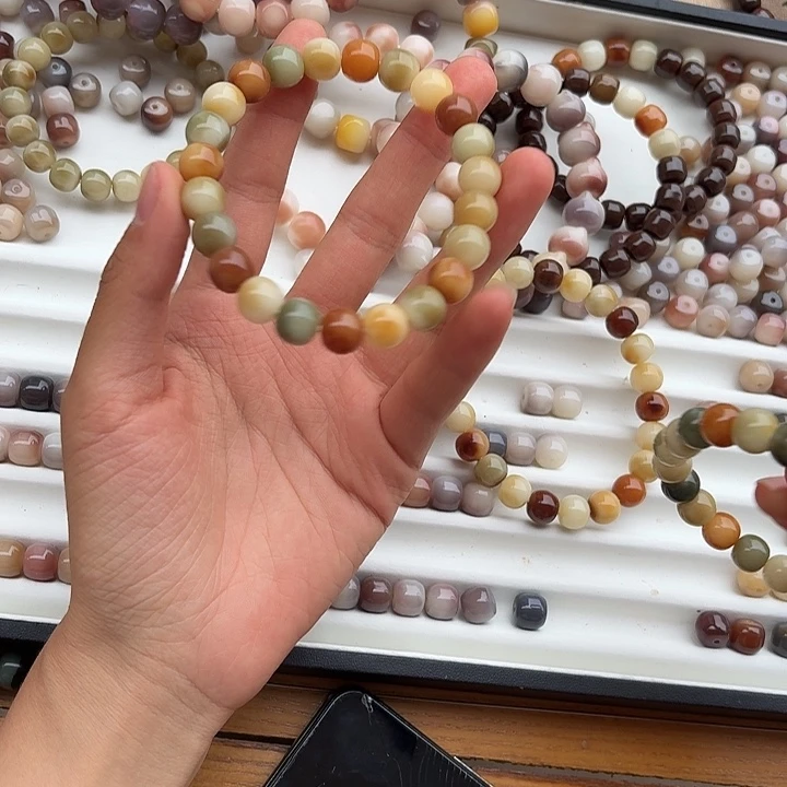 菩提根/象牙果手串卡10苹果珠