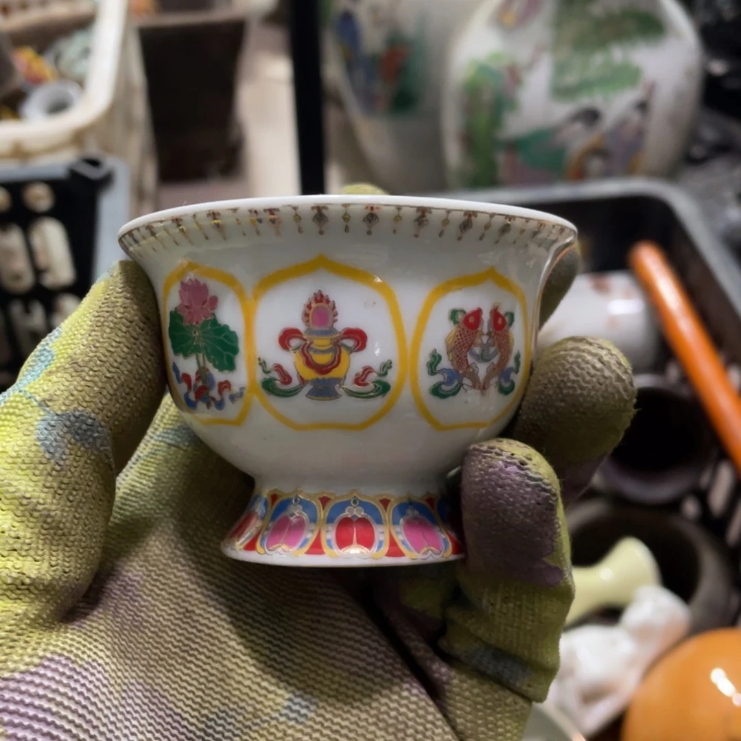 有***天瓷器茶水杯家用小