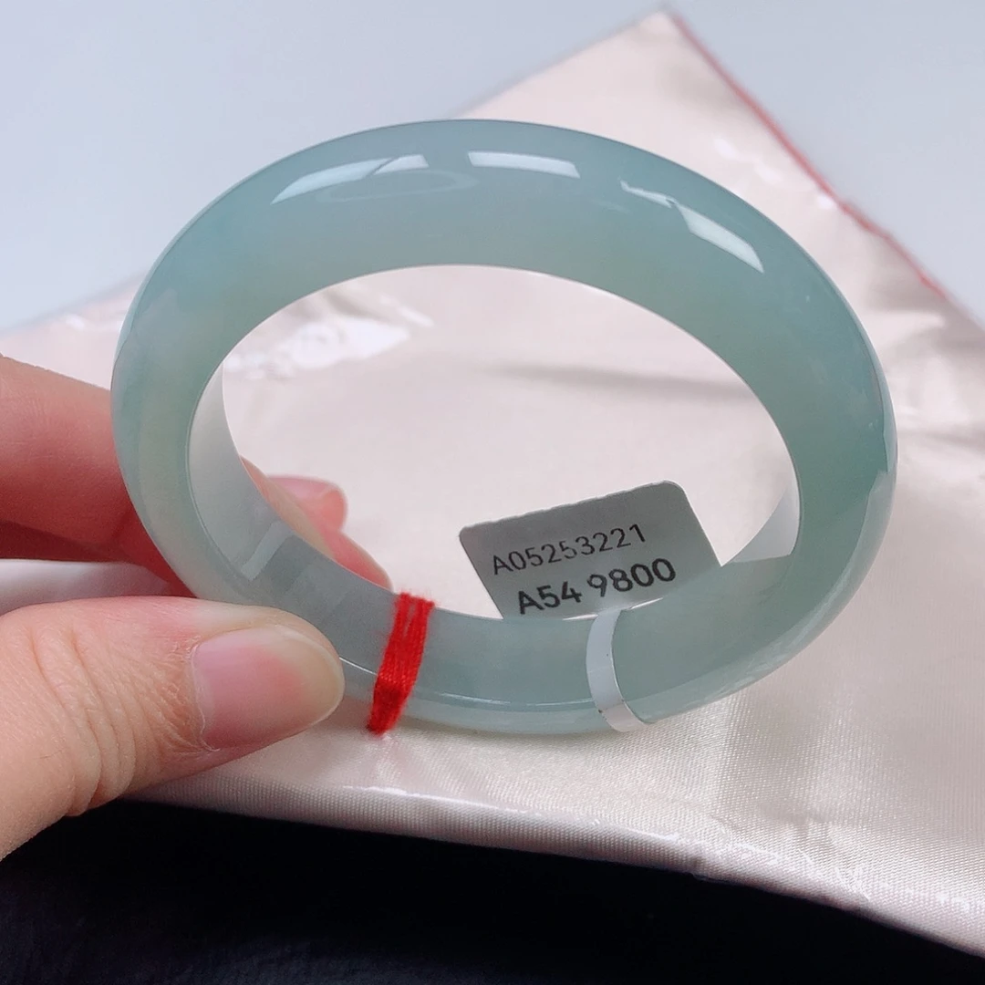 未镶嵌手镯翡翠54正圈