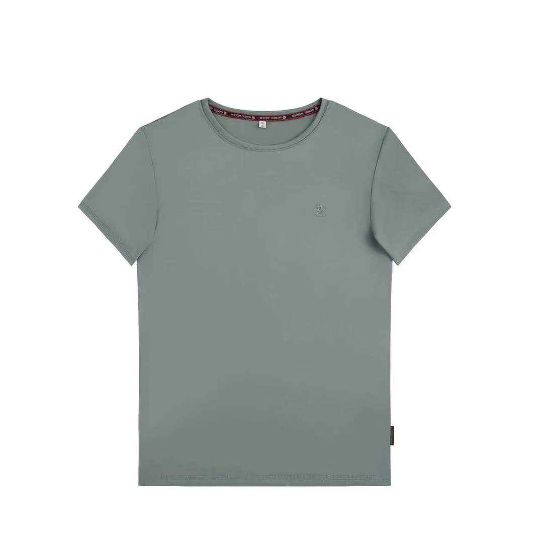 【一枝花】冰凉纤维圆领短袖-2502