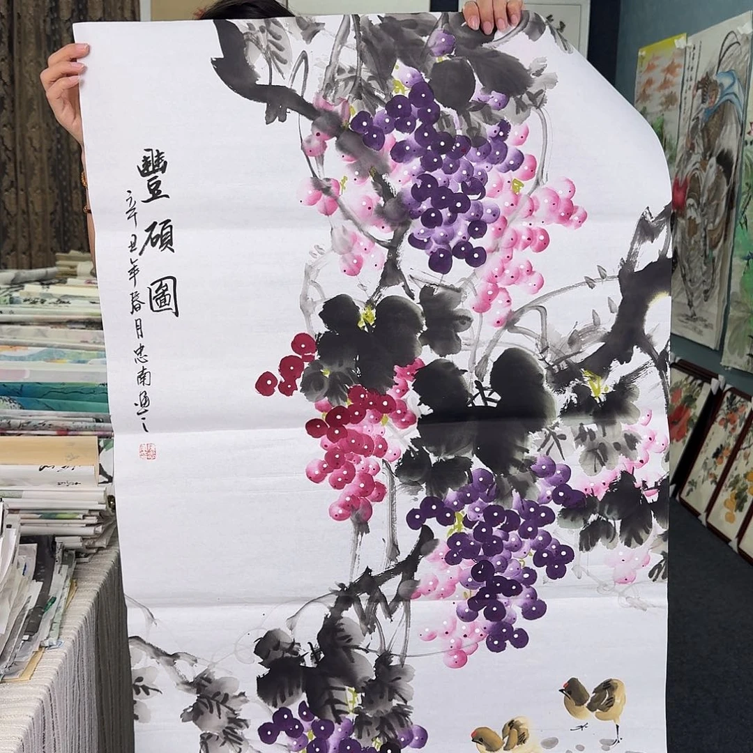 纯手绘的好看作品