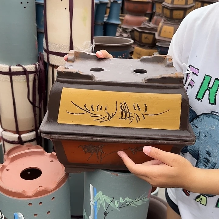 31黄马槽+31红马槽花盆