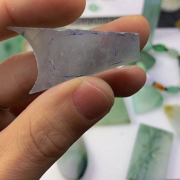 定制翡翠未镶嵌阿*包工包料