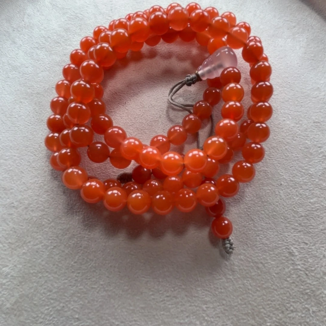 南红玛瑙8➕多圈未镶嵌