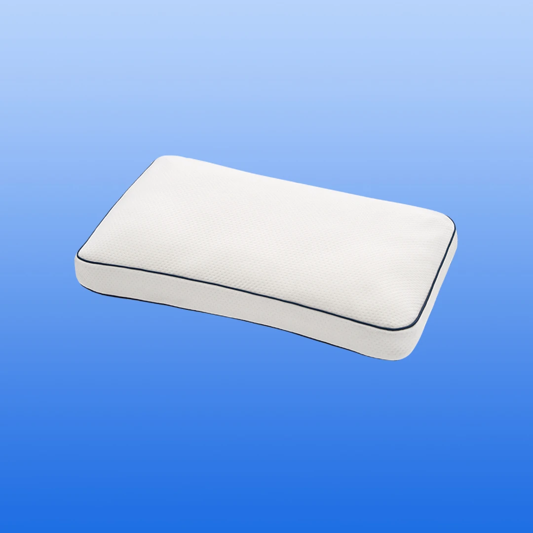 层舒全棉柔软亲肤透气空气层五宫格枕套九宫格枕套