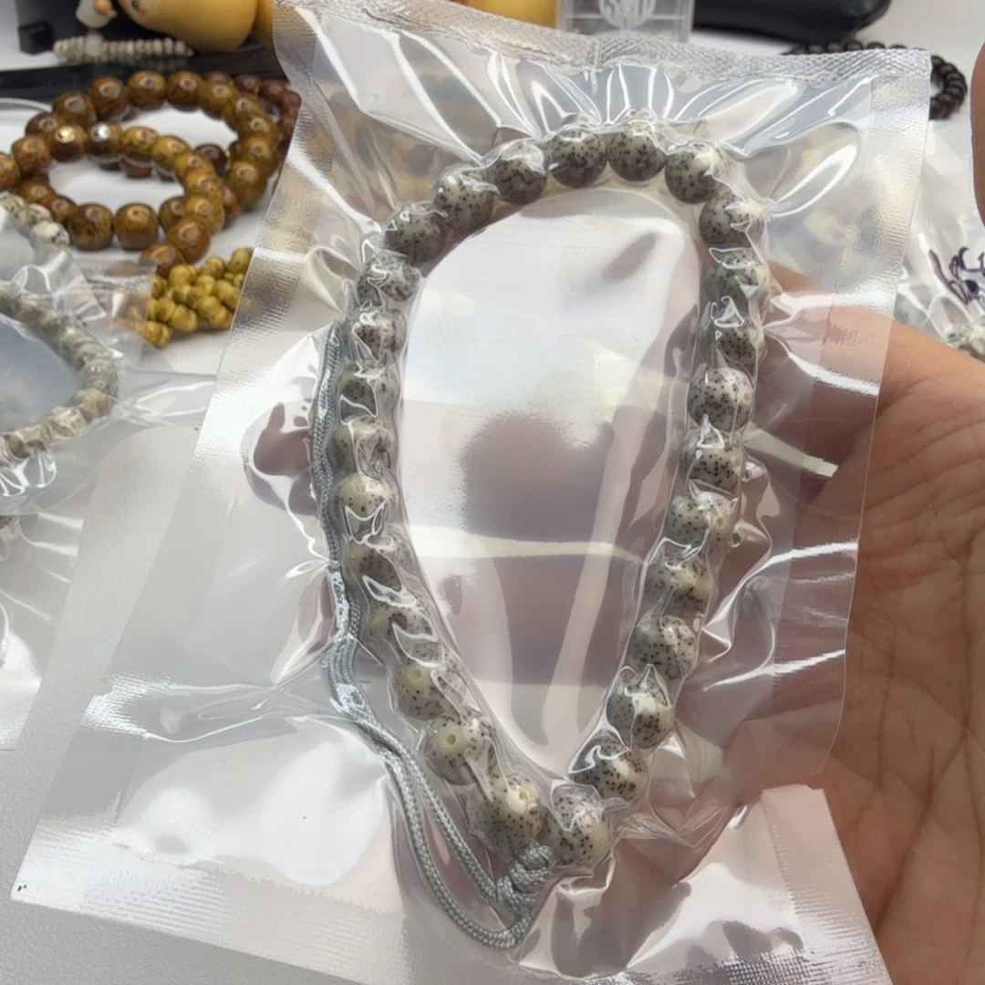 星月菩提手串糯冰圆珠手持9