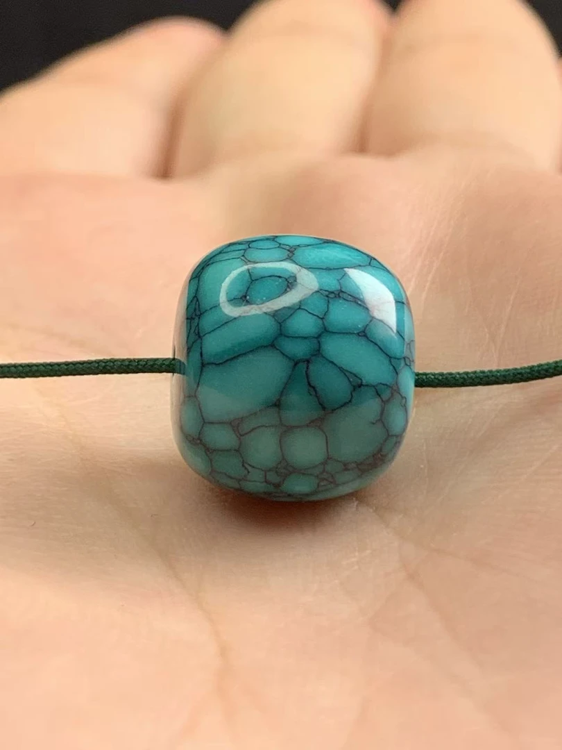 湖北精选珍藏级高品质纯手工打磨10mm-16mm绿椛珠手串