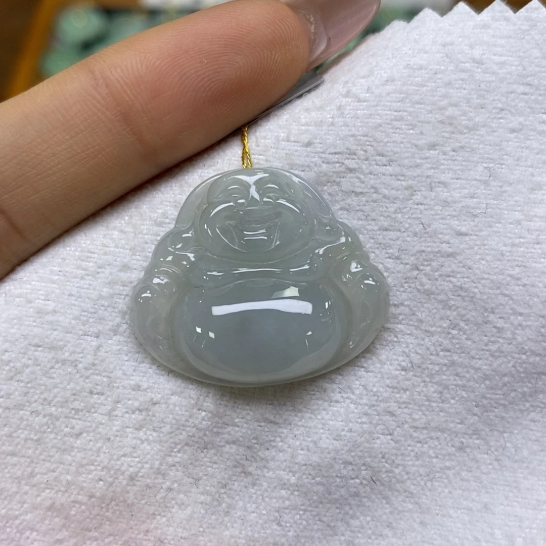 颈饰未镶嵌翡翠佛公