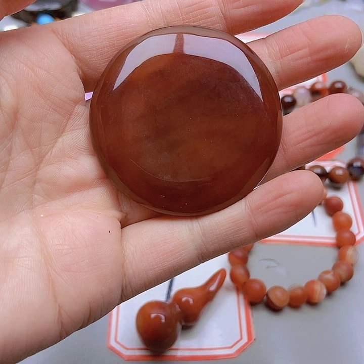 【闪购商品】未镶嵌玛瑙/玉髓珠宝半成品愿***随