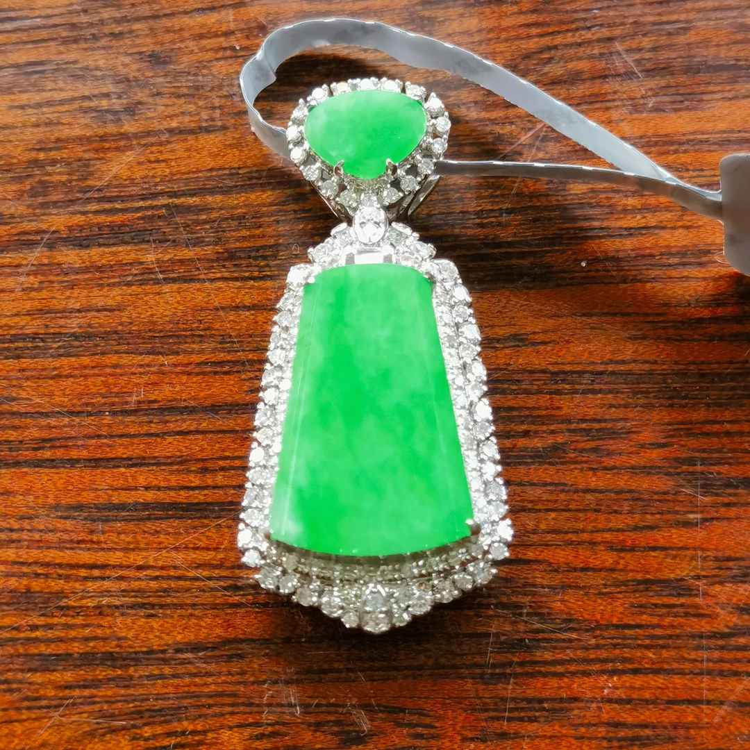 【宝妈珠宝精选】BM00039天然翡翠挂坠