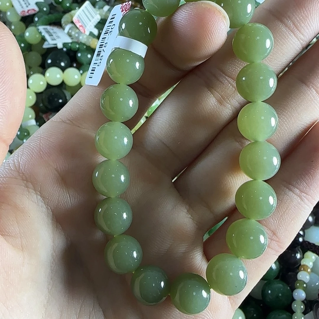 和田玉手链未镶嵌53