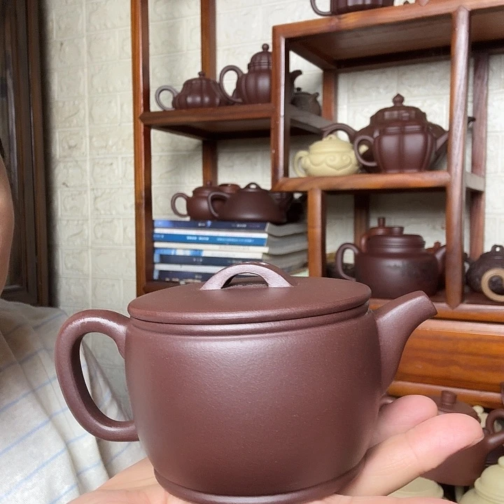 茶壶紫砂汉瓦280cc半手工