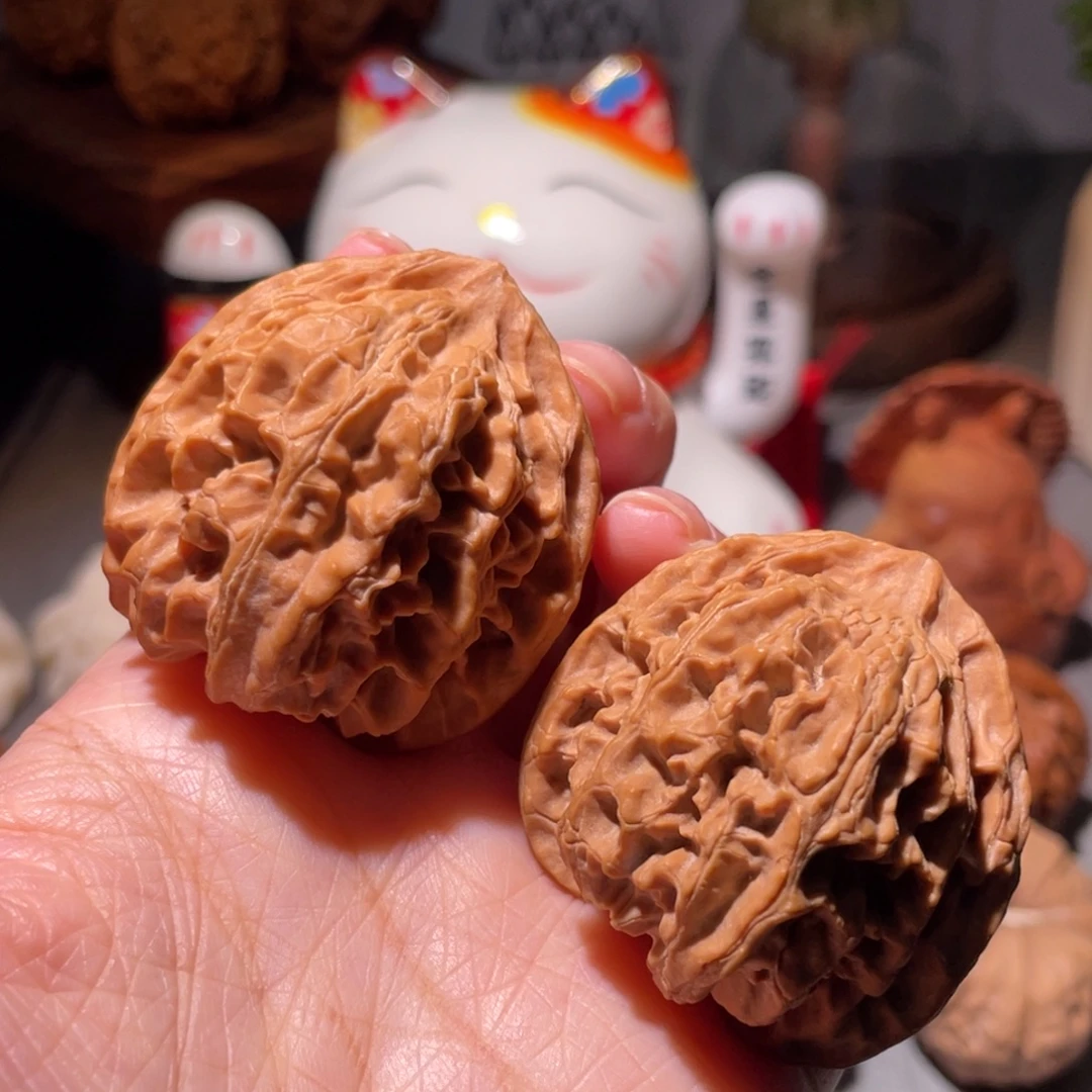 文玩核桃吊坠苹果园 39*40。68926