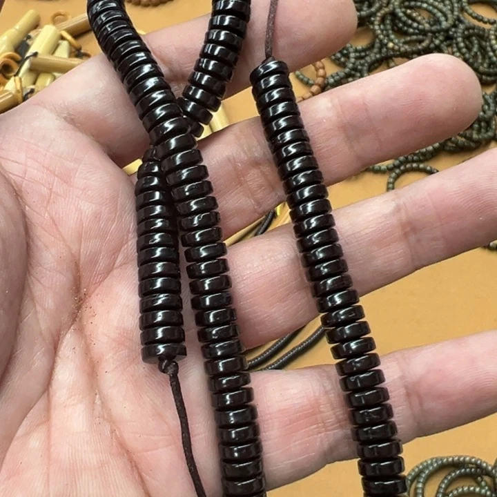 白玉菩提手串黑色5061