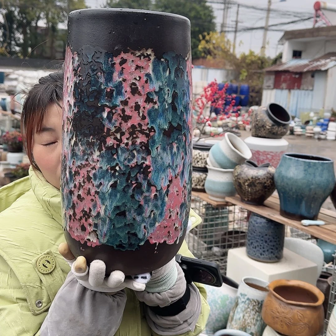 王嫂花盆1213-106高38口17