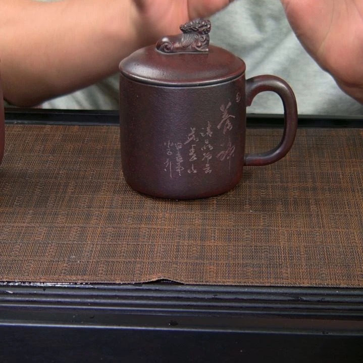 茶杯紫砂高货放漏