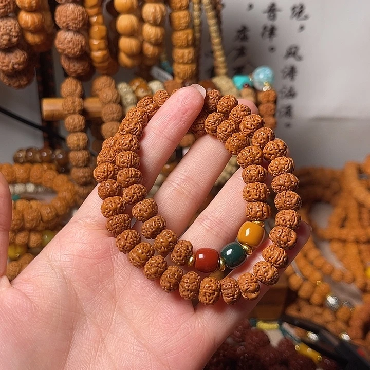 吊坠金刚菩提红绿灯双圈