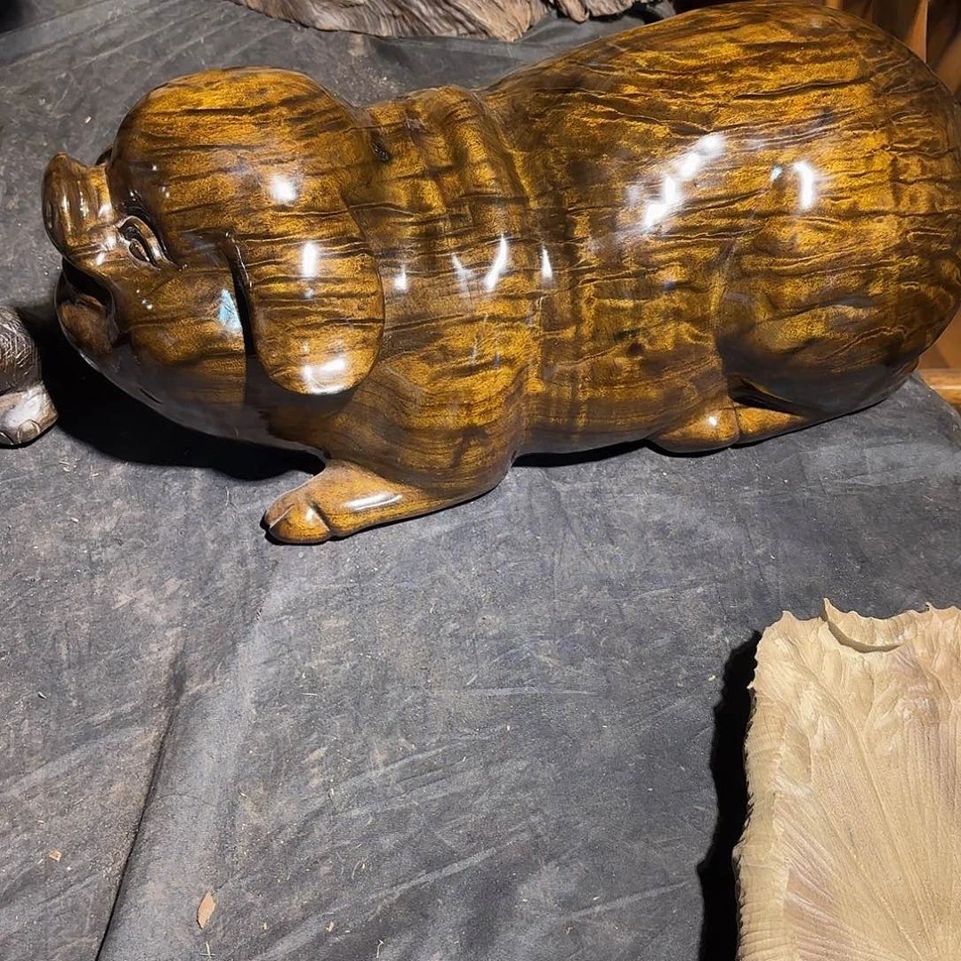 金丝楠金丝楠木大肥猪