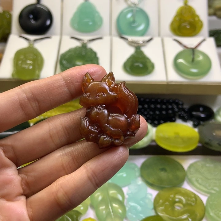 【闪购商品】未镶嵌蛇纹石玉颈饰