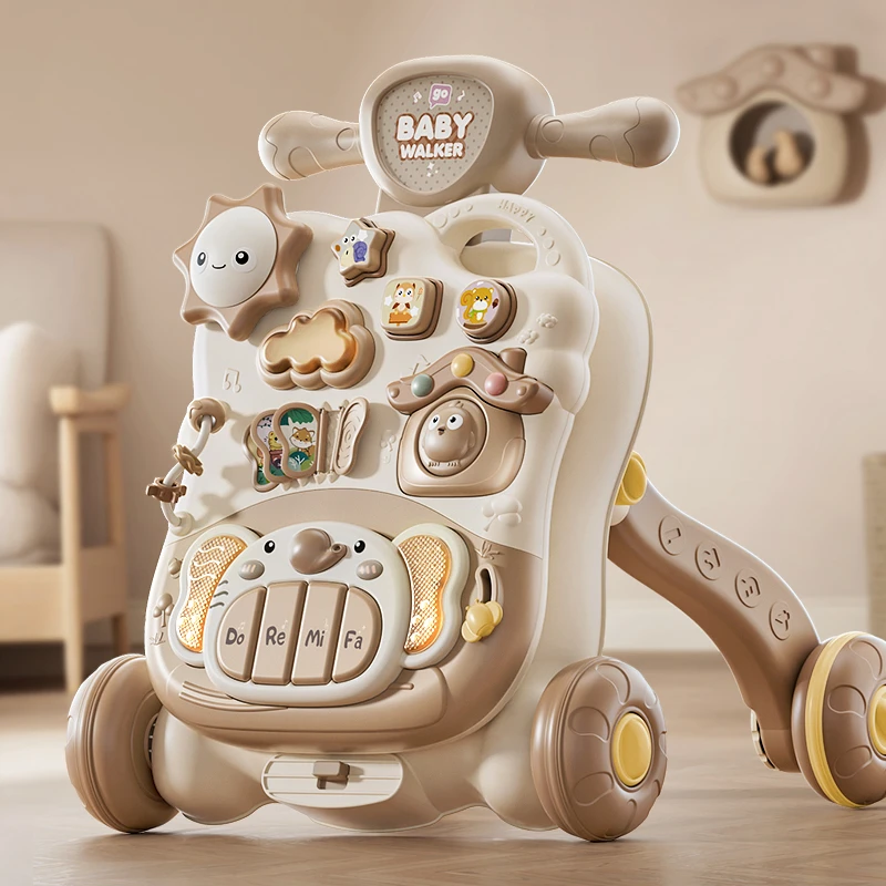 婴儿学步车手推多功能宝宝学走路神器腿五合一助步儿童玩具