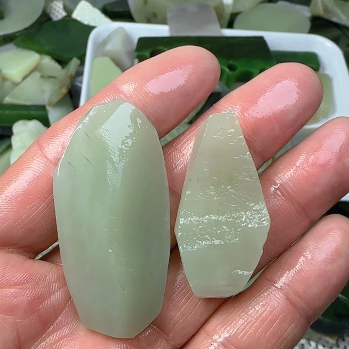 未镶嵌和田玉珠宝半成品