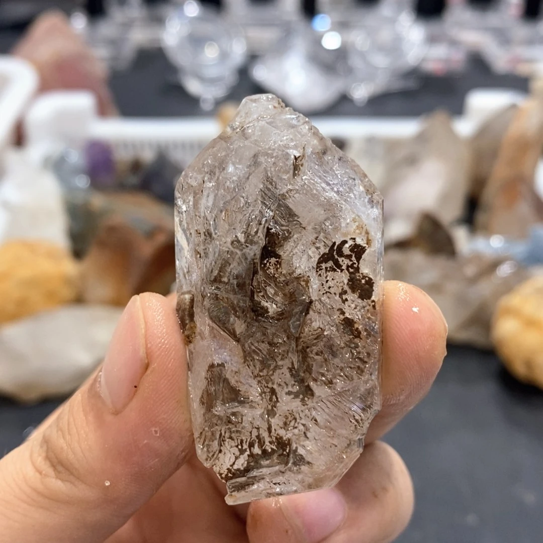 水晶珠宝半成品未镶嵌
