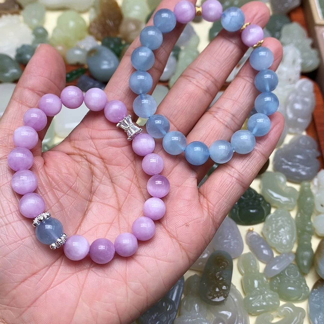 水晶手链未镶嵌天然水晶