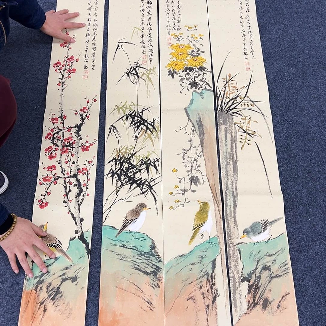 国画纯手绘作品欣赏