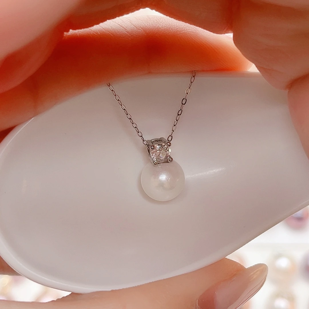 吊坠(赠链)合金淡水珍珠