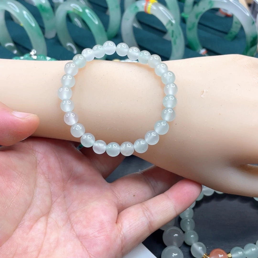 石英质玉未镶嵌手串