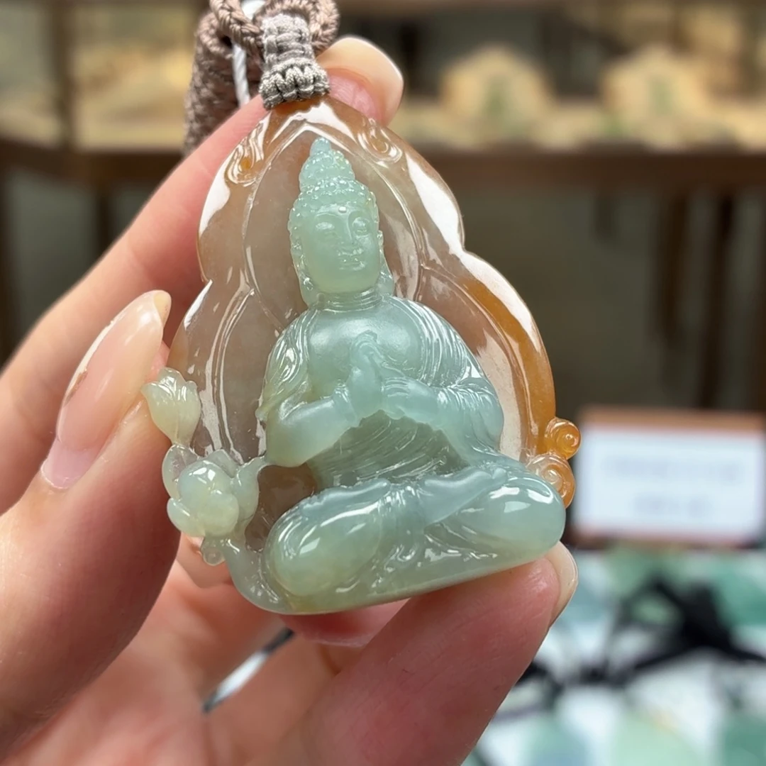 翡翠未镶嵌颈饰多样性选其一发货