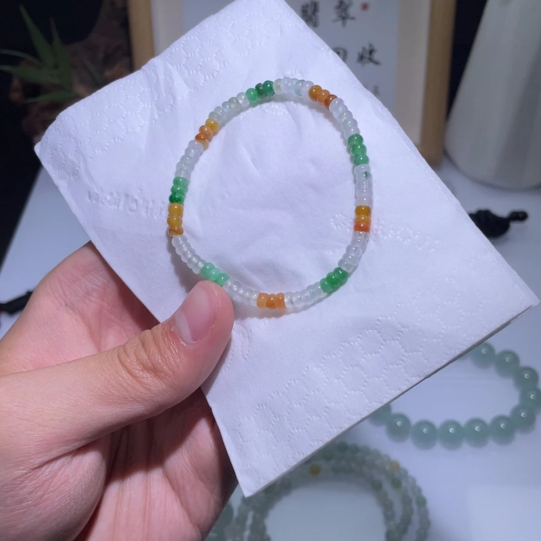 翡翠未镶嵌颈饰手串18