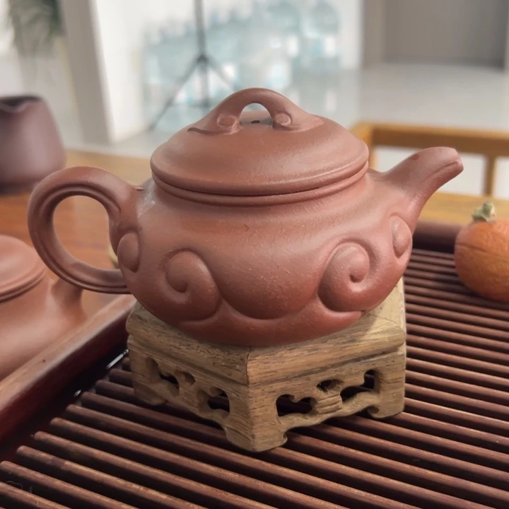 茶壶紫砂如意仿古350cc