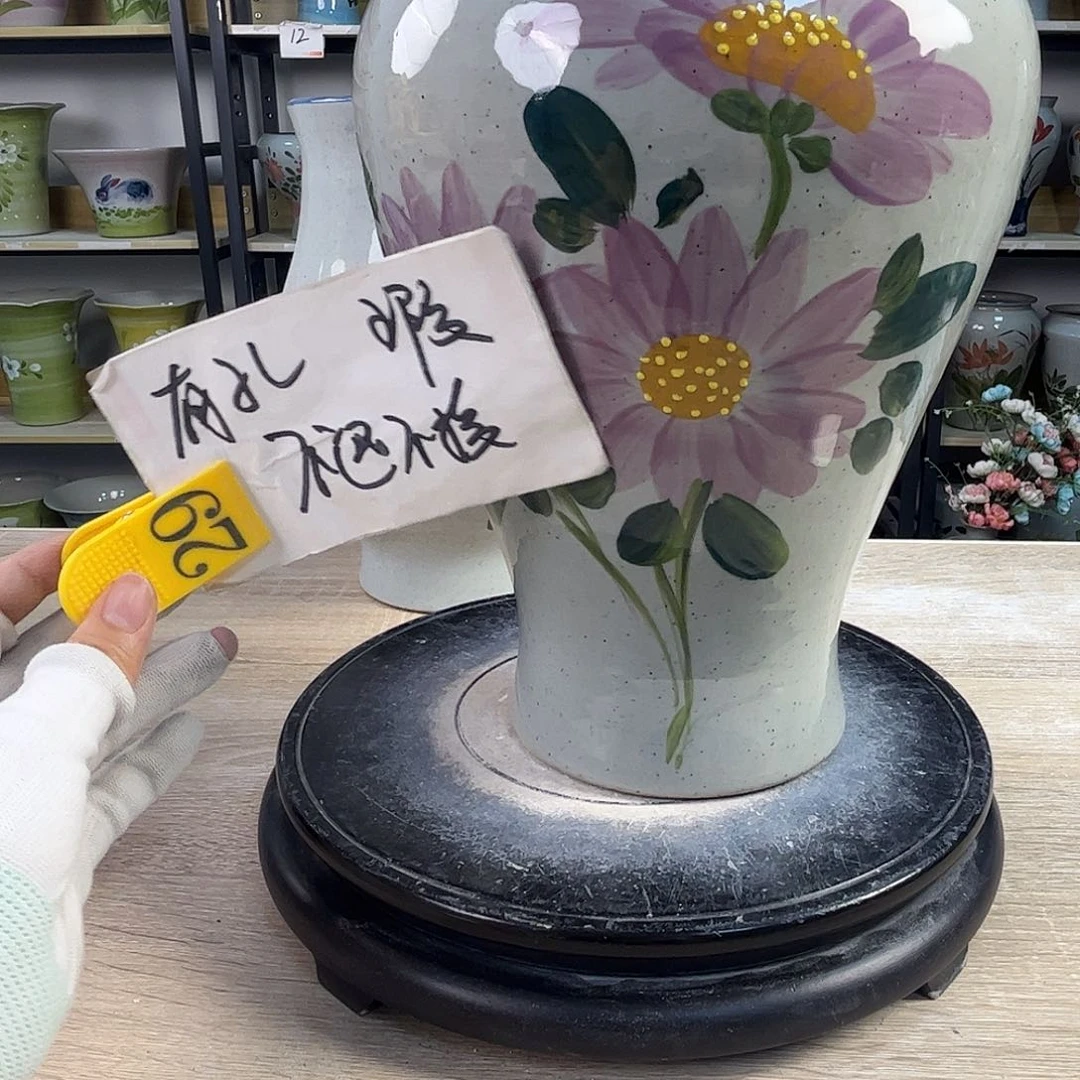 罐1tc景德镇陶瓷花盆