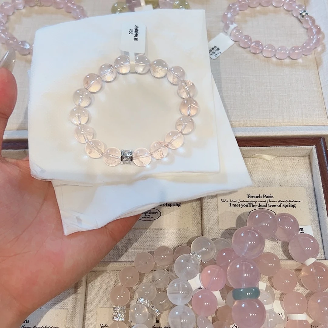 水晶手链未镶嵌弥*砂48小时鉴赏