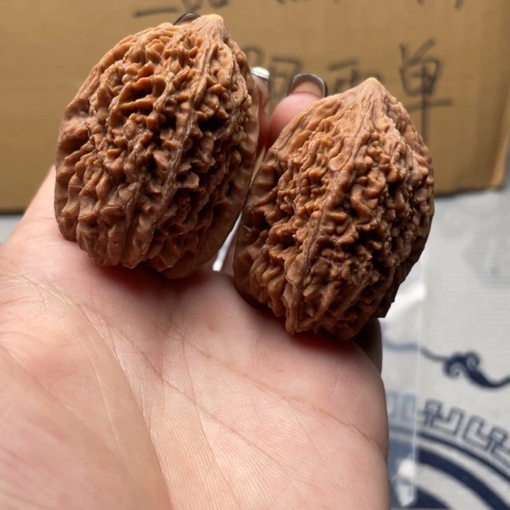 哎***呀把件文玩核桃大蒜头33