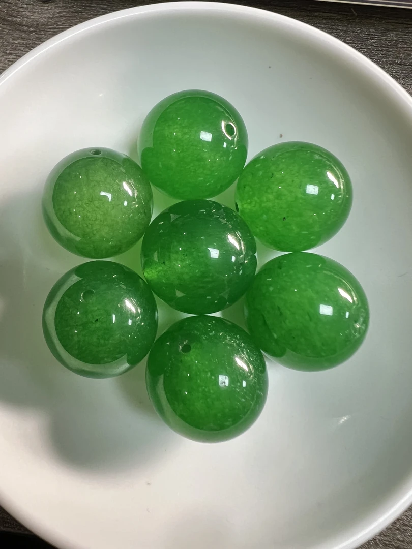 散珠冰阳绿A520 卡20MM 1颗（赠弹力绳）