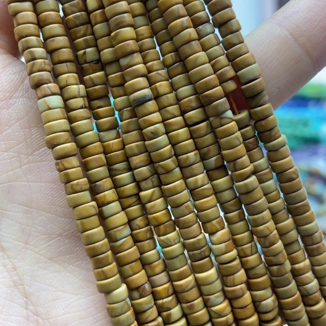 玛瑙/玉髓合金珠宝半成品一条装卡4图画石直切隔片