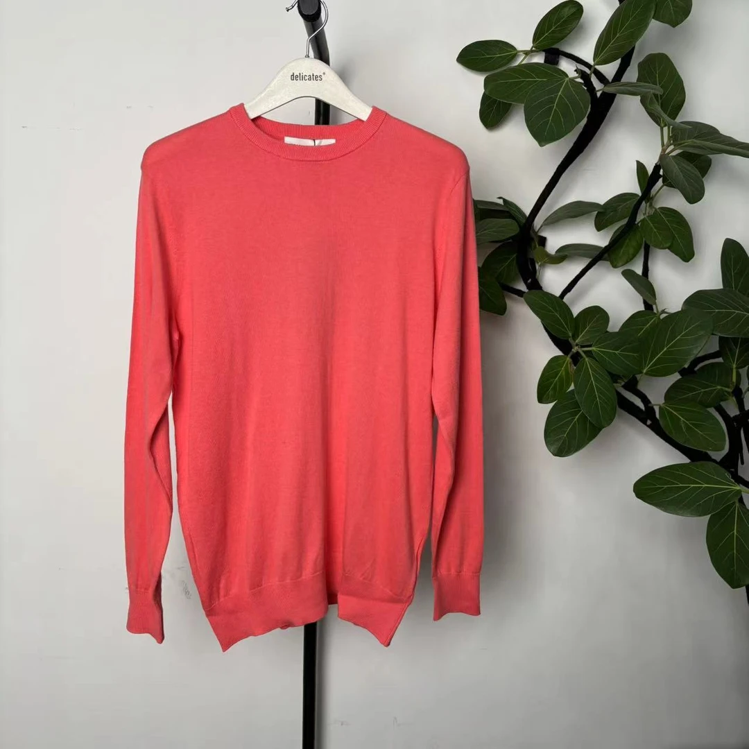 春秋季男款纯色百搭针织衫 20470