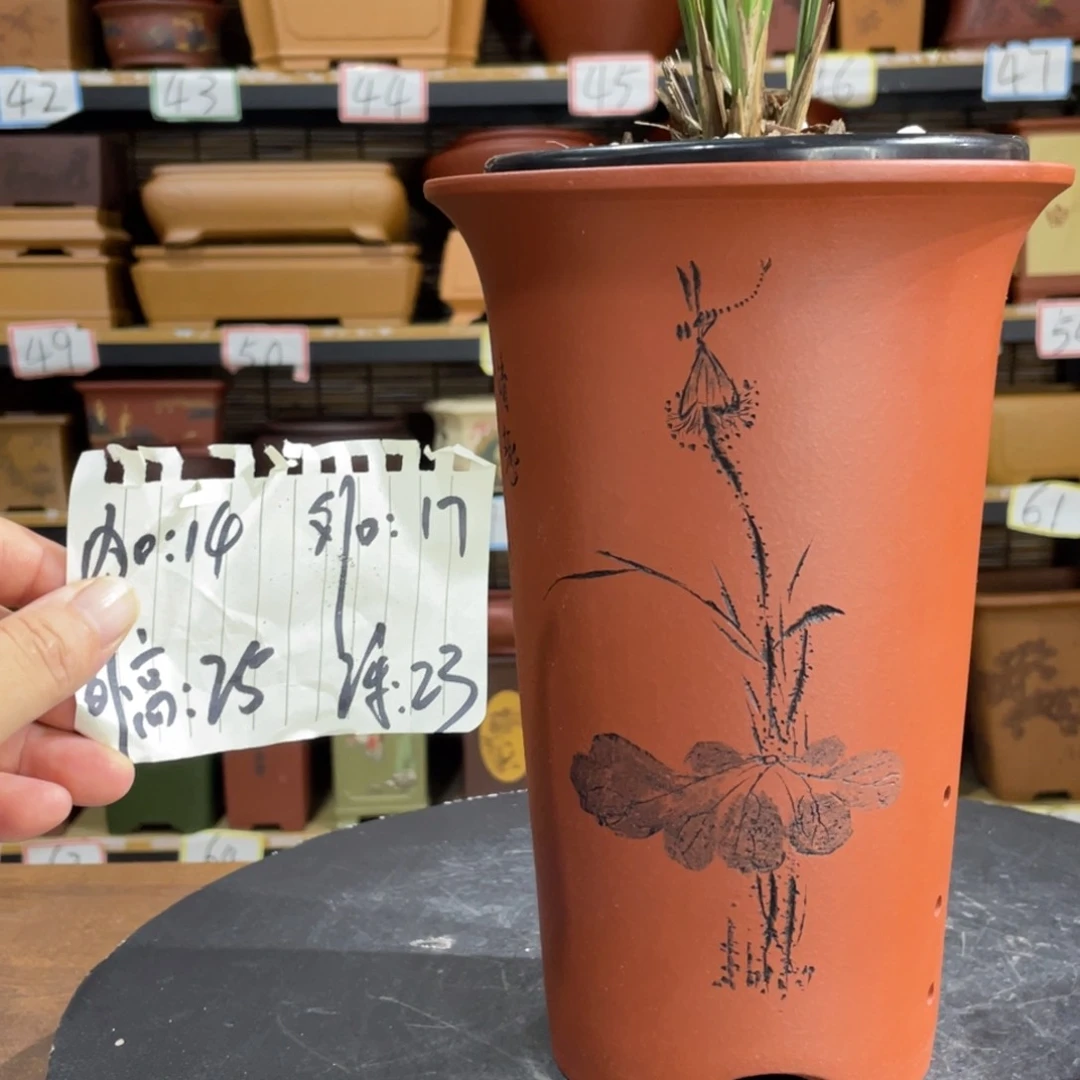 紫砂茶案紫砂花盆在这里