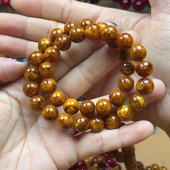 蘇***天贝壳杉（血龙木）手串/手链