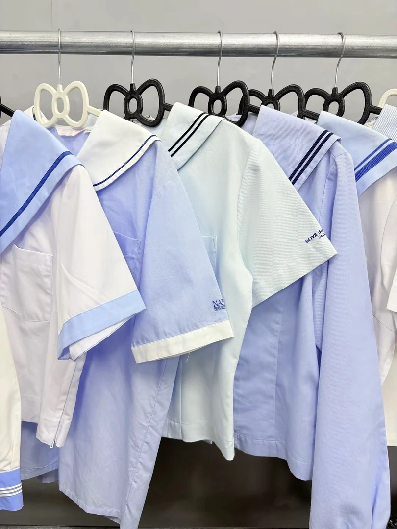 中古日制校供JK学院风学生百褶裙短裙