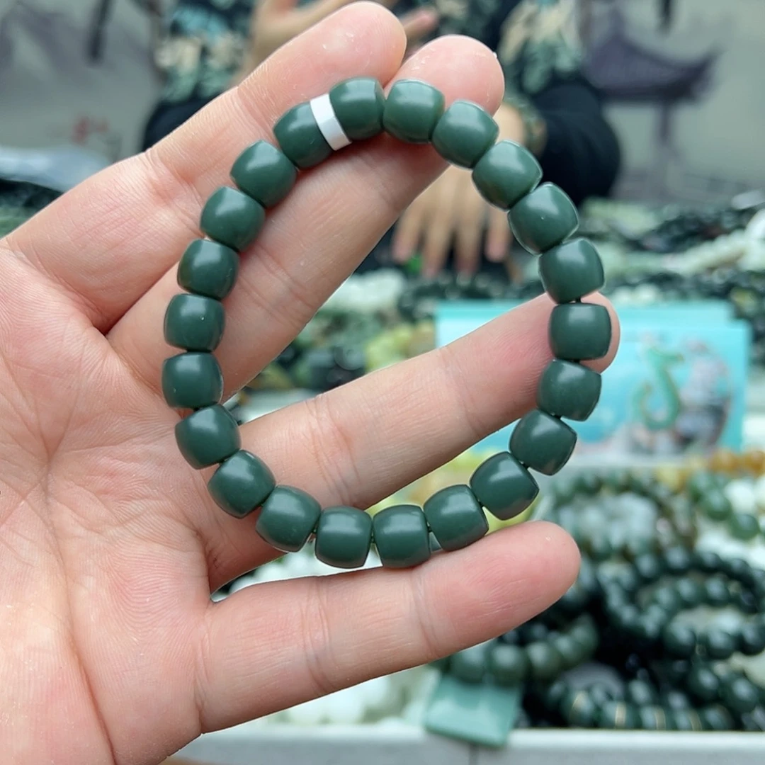 和田玉手链未镶嵌