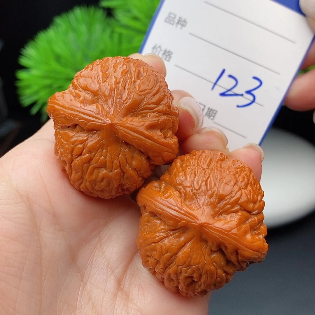 文玩核桃把件37乾隆磨123