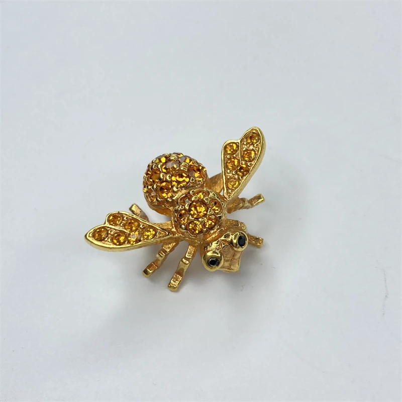 合金胸针 joan rivers橙色小蜜蜂胸针1-11【2061121-022】