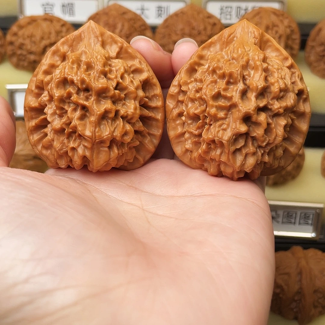 文玩核桃吊坠官帽48尺901