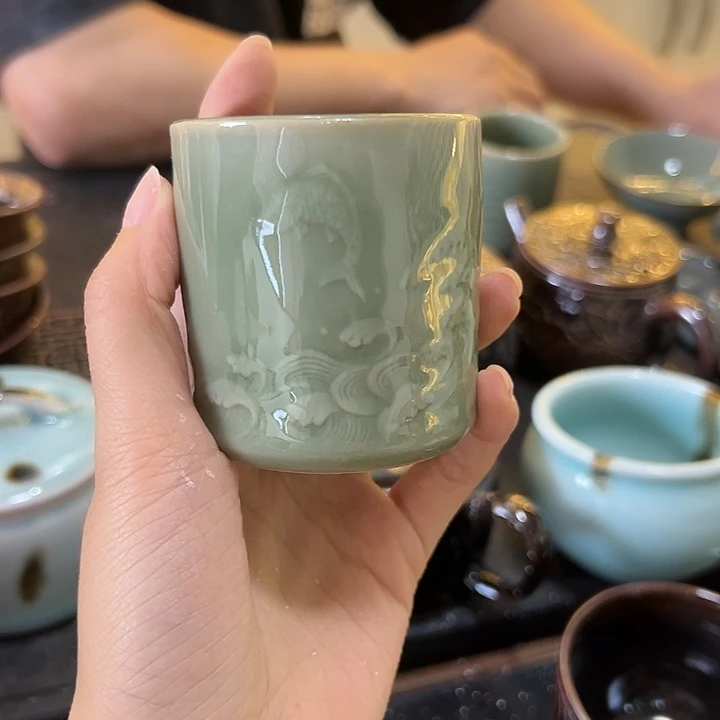 小米茶器龙泉青瓷