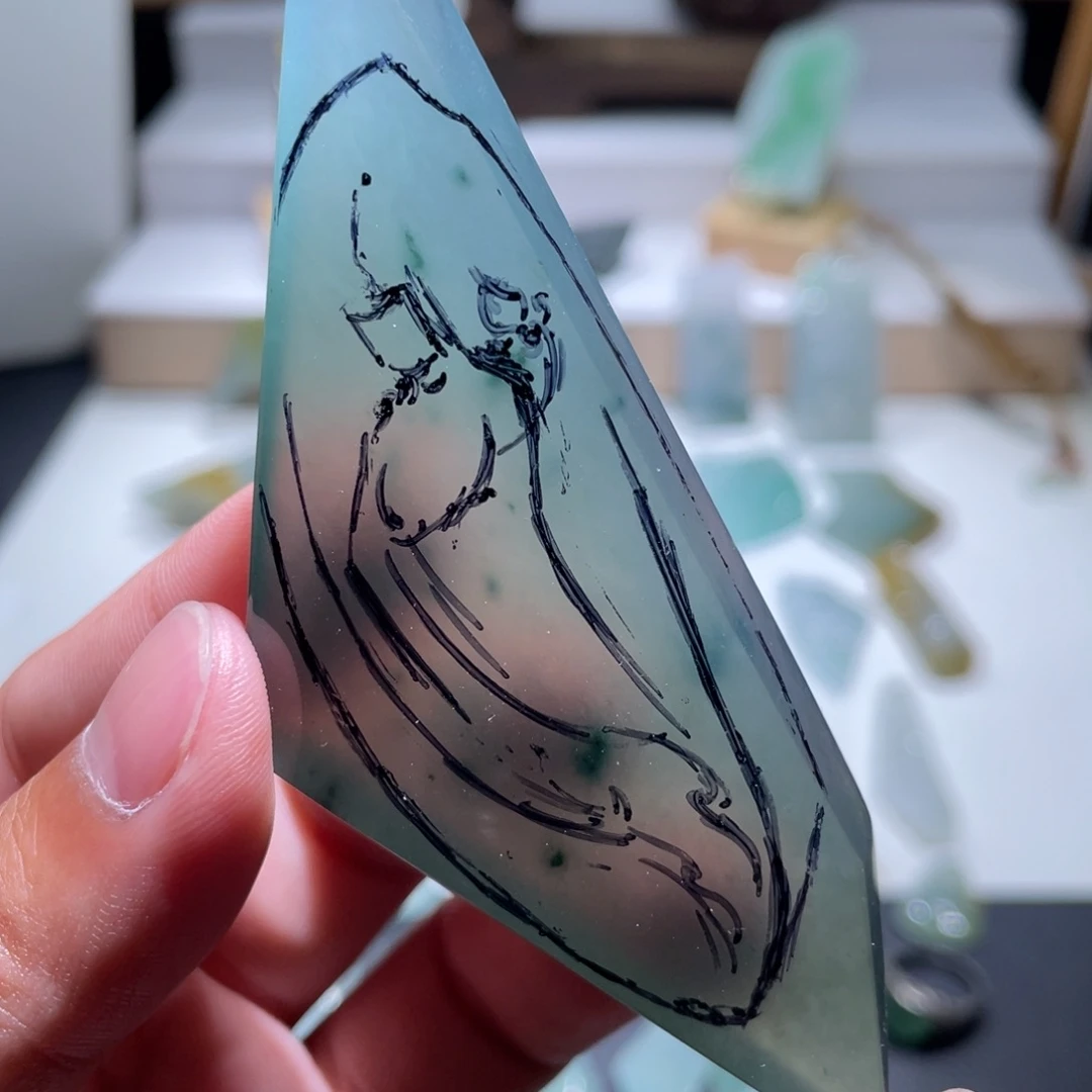 未镶嵌定制翡翠包工