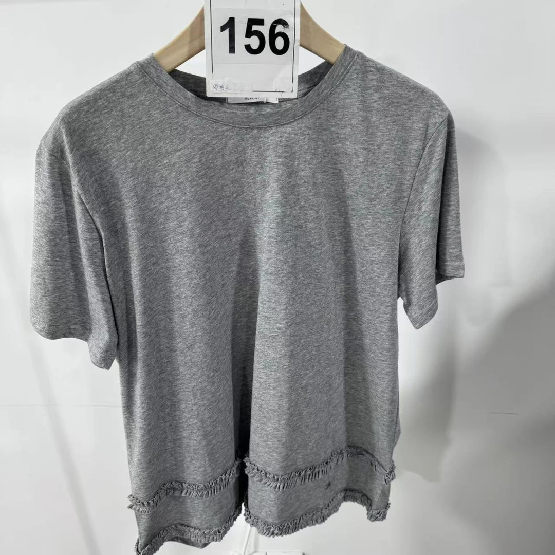 156-11939-木耳边大码T恤