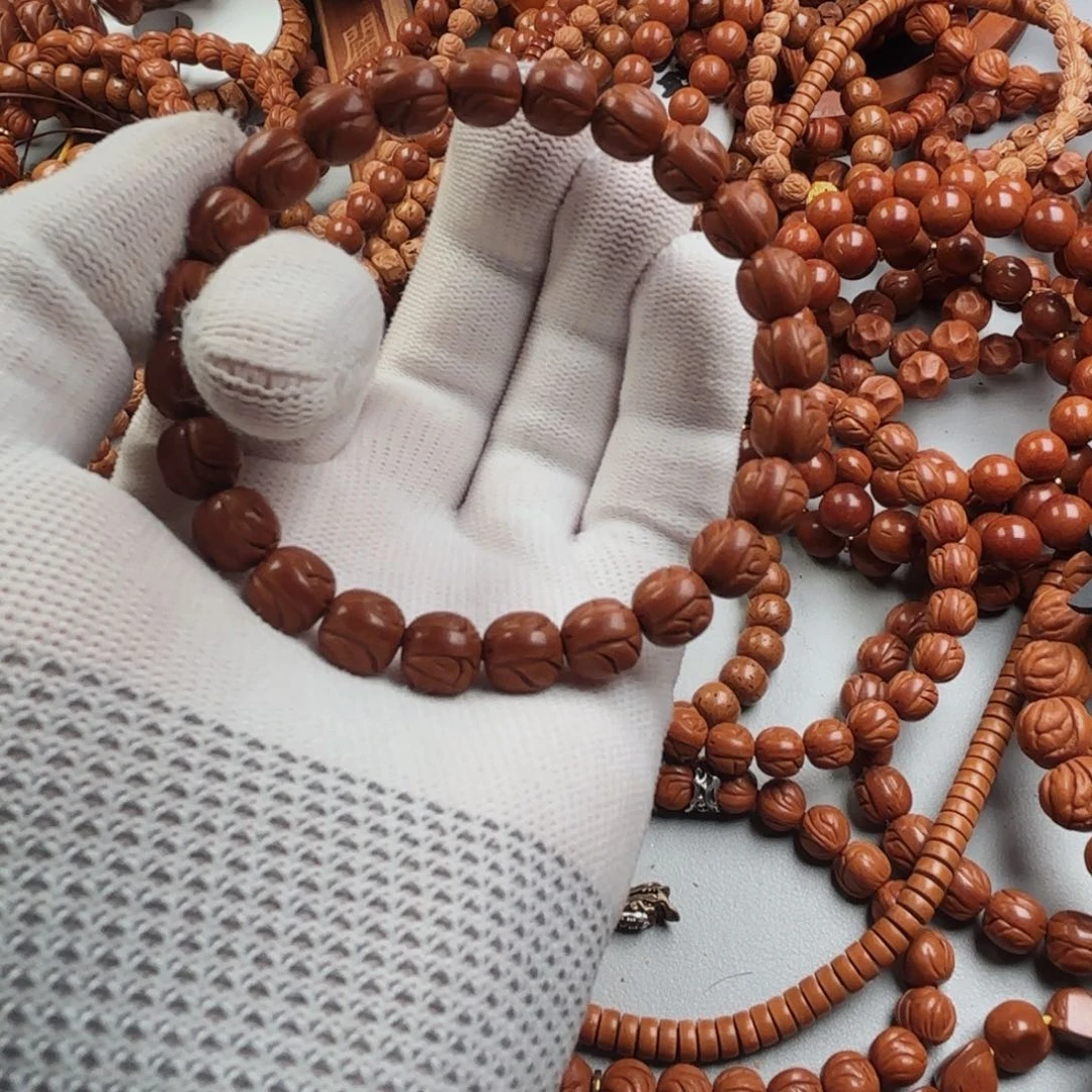 桃核手串诗**方一物一图